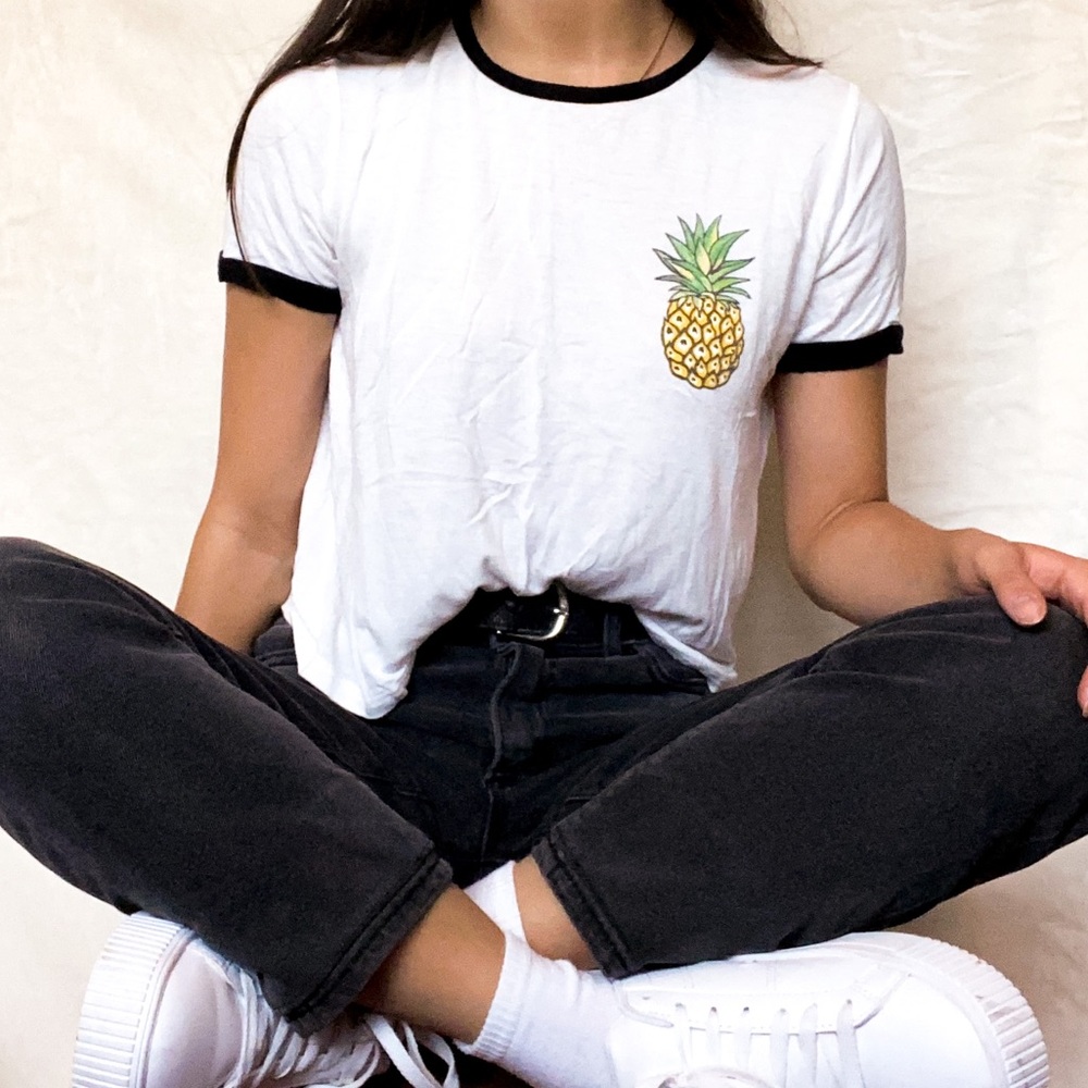 Ringer pineapple Shirt